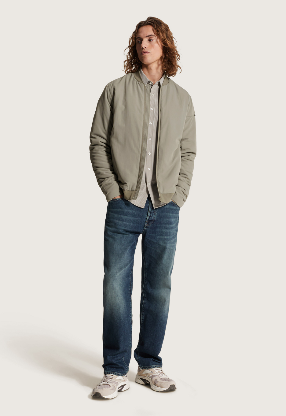Cast Iron Barker Bomber Jacket