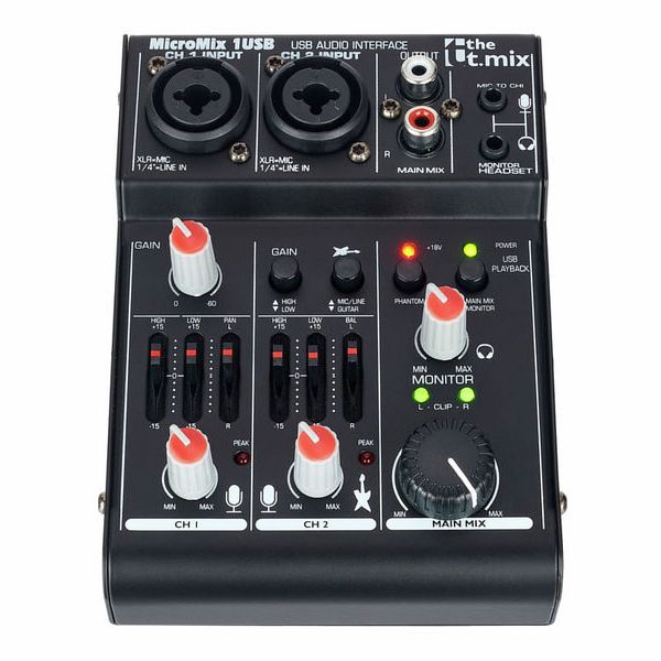 the t.mix MicroMix 1 USB