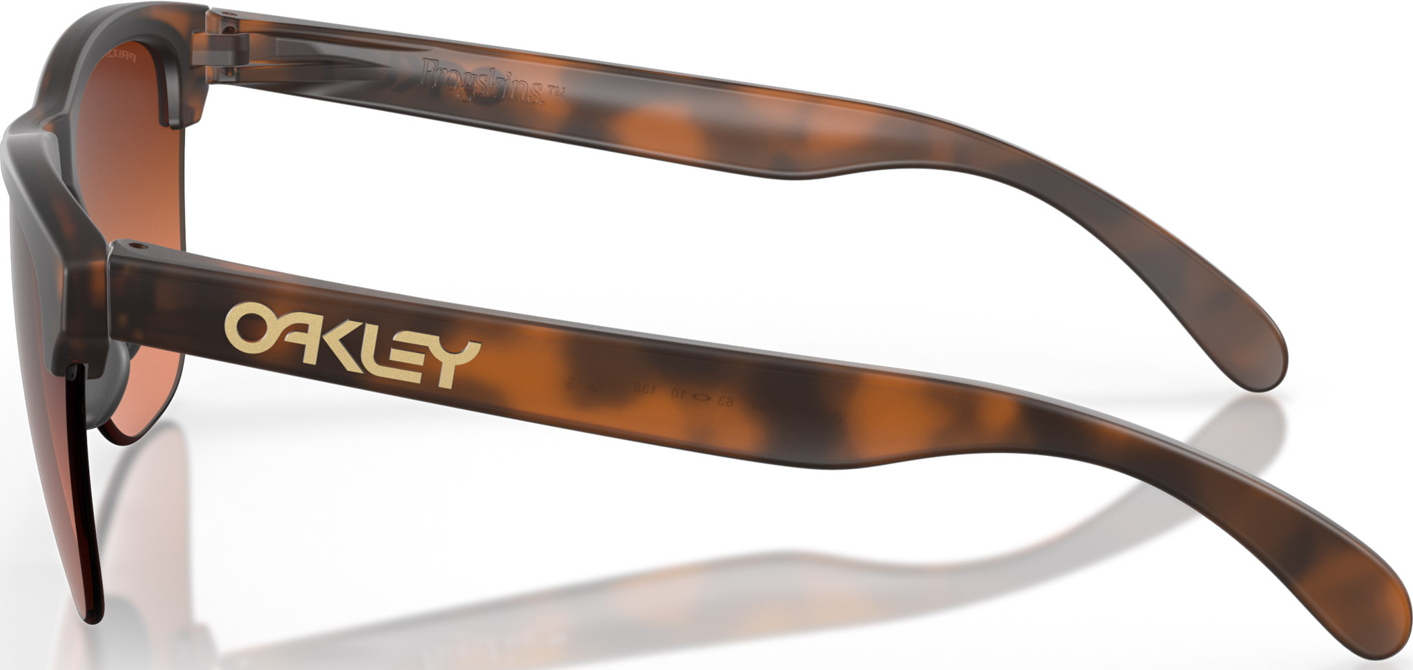 Frogskins Lite 5063/Matte Brown Tortoise w/Prizm Brown Gradient