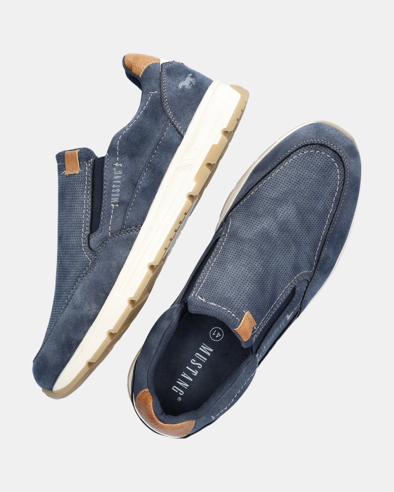 Mustang Instapschoenen  - blauw