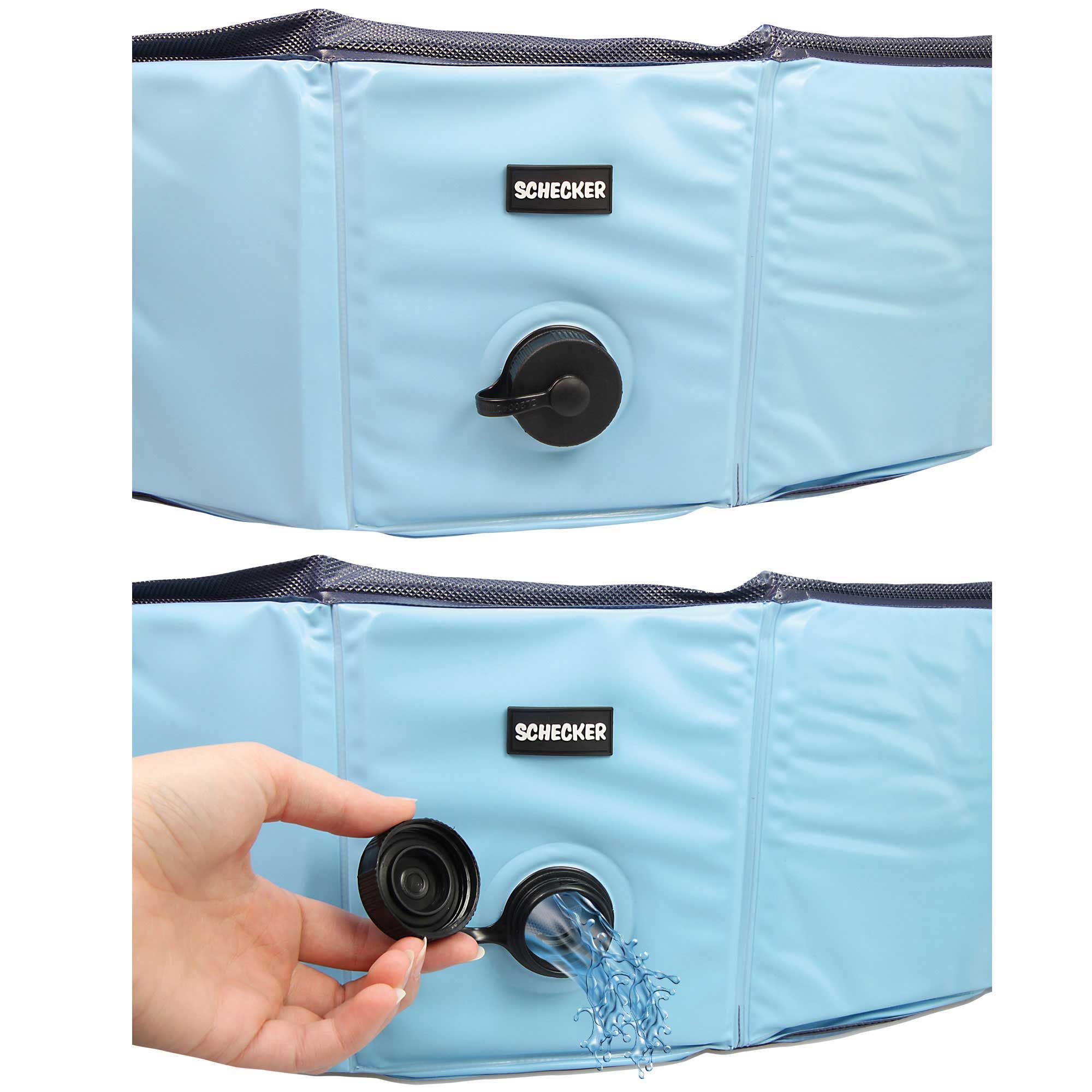 Doggy-Pool Planschbecken für Hunde Swimmig Pool - 120 cm Duchmesser