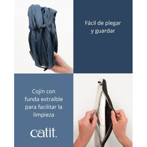 Cama túnel Catit Vesper Azul