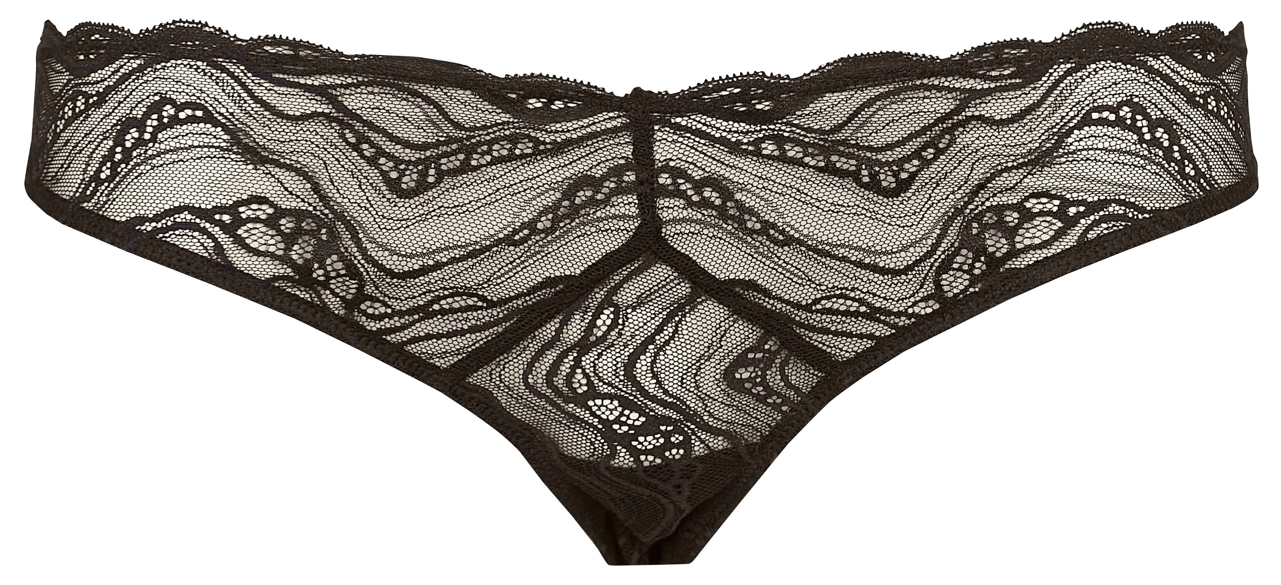Culotte en dentelle| Noir
