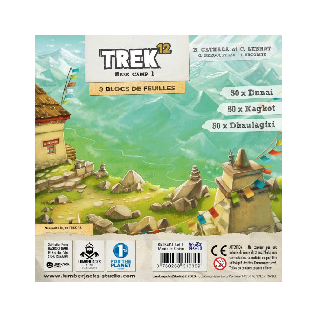 Trek 12 Base Camp 1 (Bloc de feuilles)