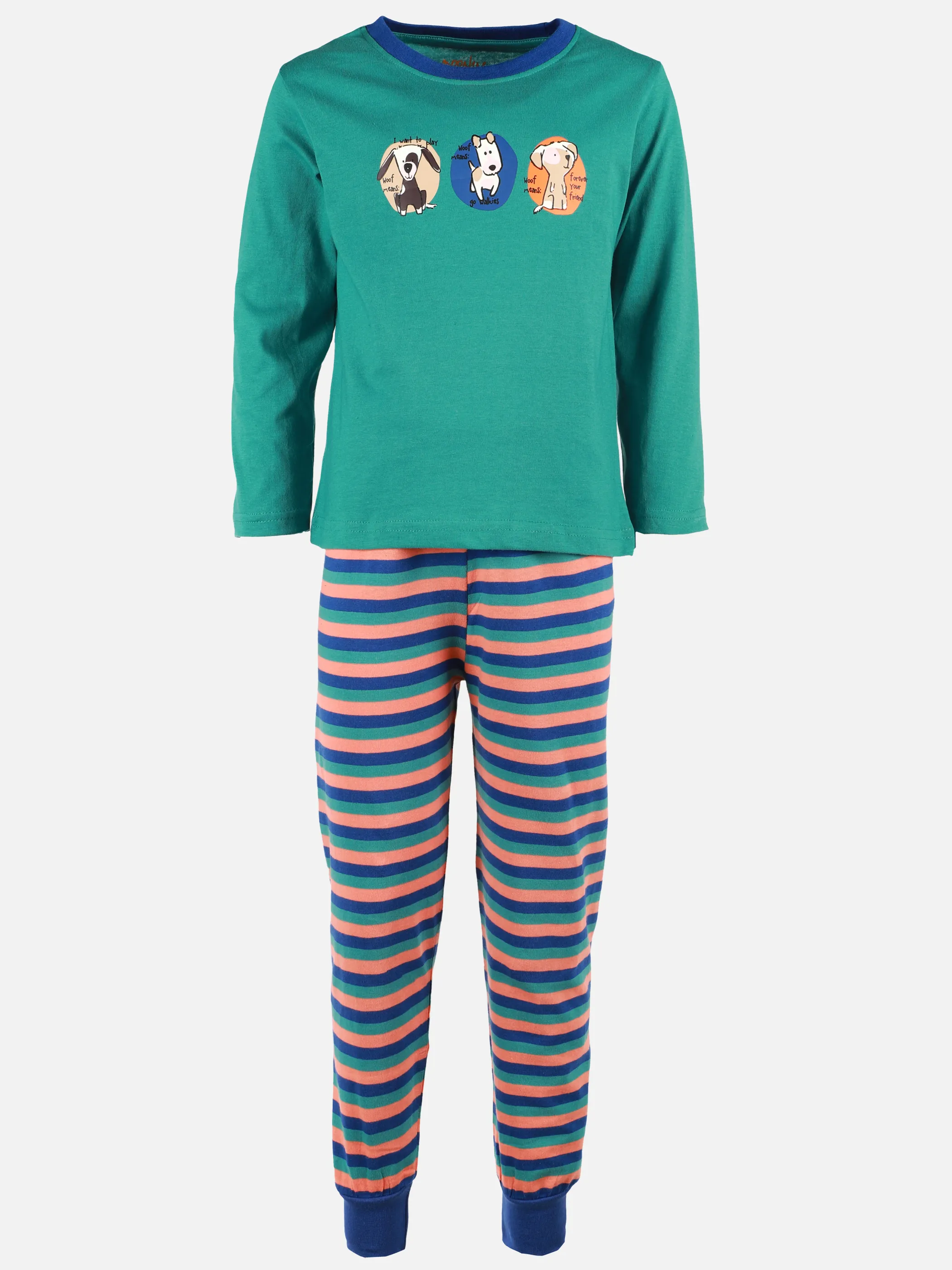 Jungen Schlafanzug mit Frontprint