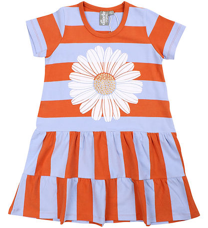 Danefæ Kleid - Dänisch - Light Rust/Lila Daisy