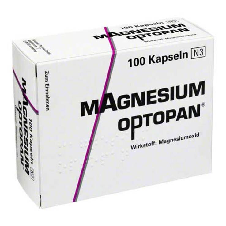 Magnesium Optopan Kapseln, 100 St