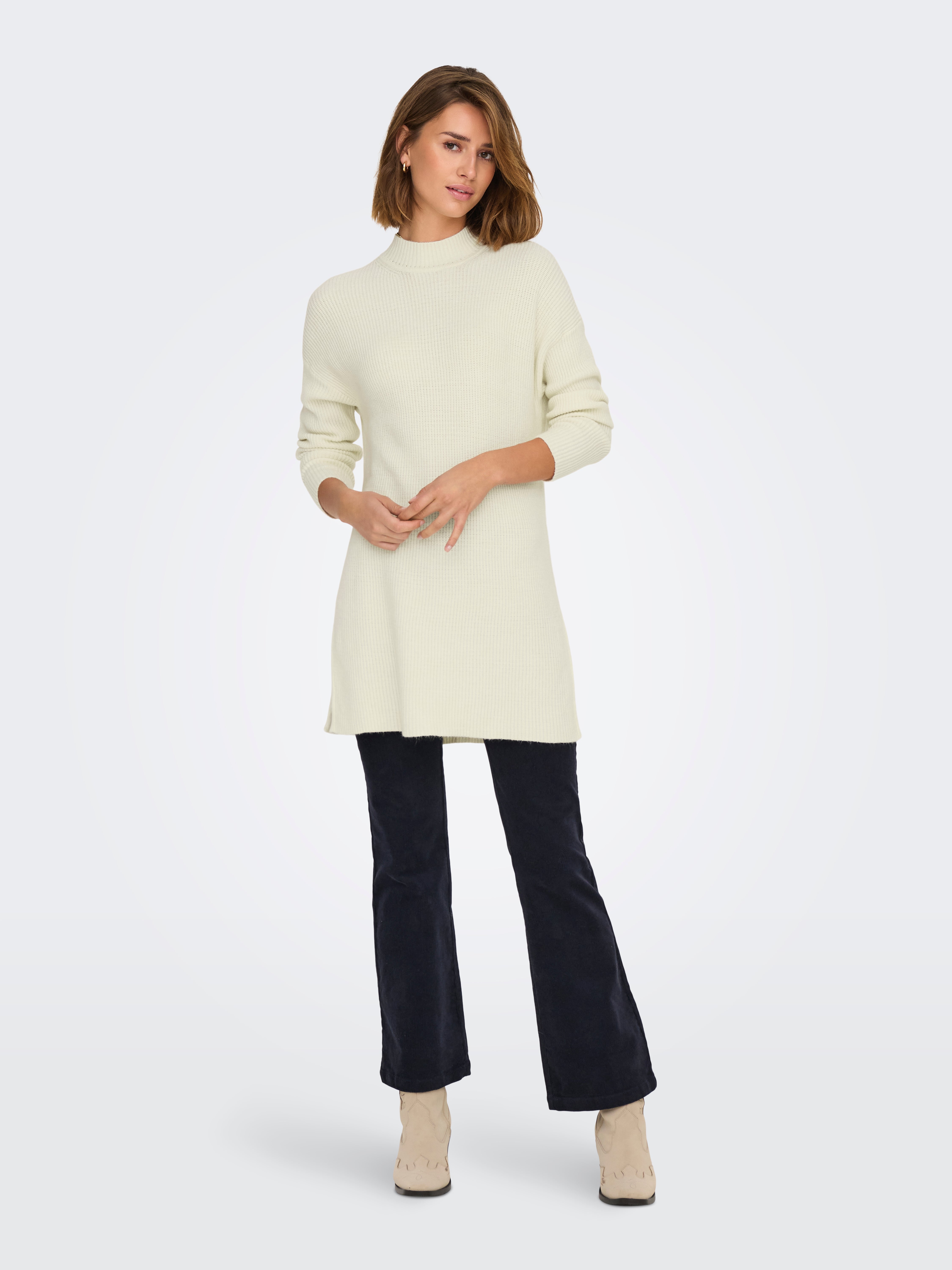 ONLKATIA Strickpullover Whitecap Gray