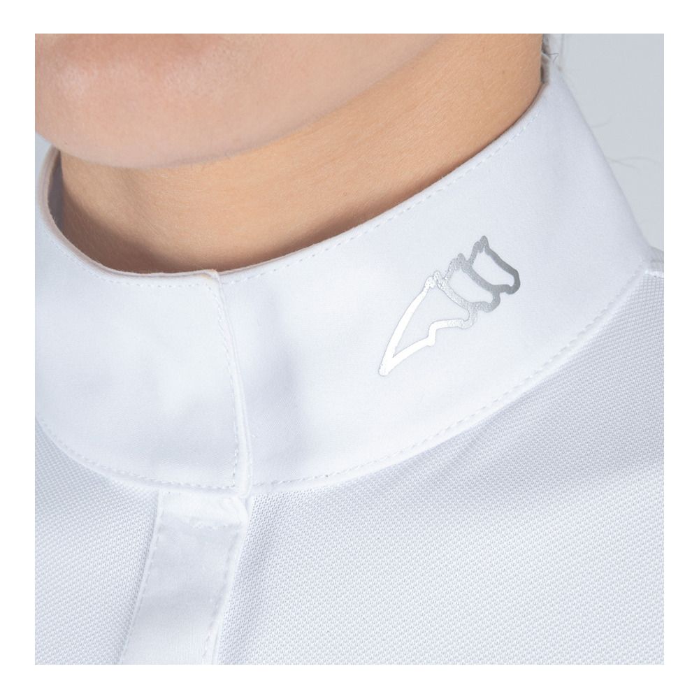 Equiline CATIC - Polo concours Femme white