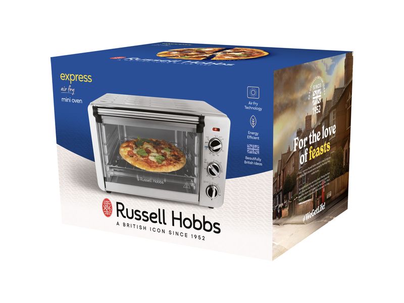Russell Hobbs Mini Backofen Express Air Fry Kleiner Backofen