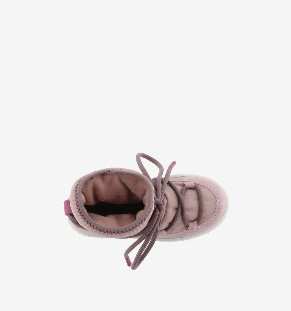 TIEMPO BOTTE NYLON & MÉTAL Bottes après-ski pour filles ROSA
