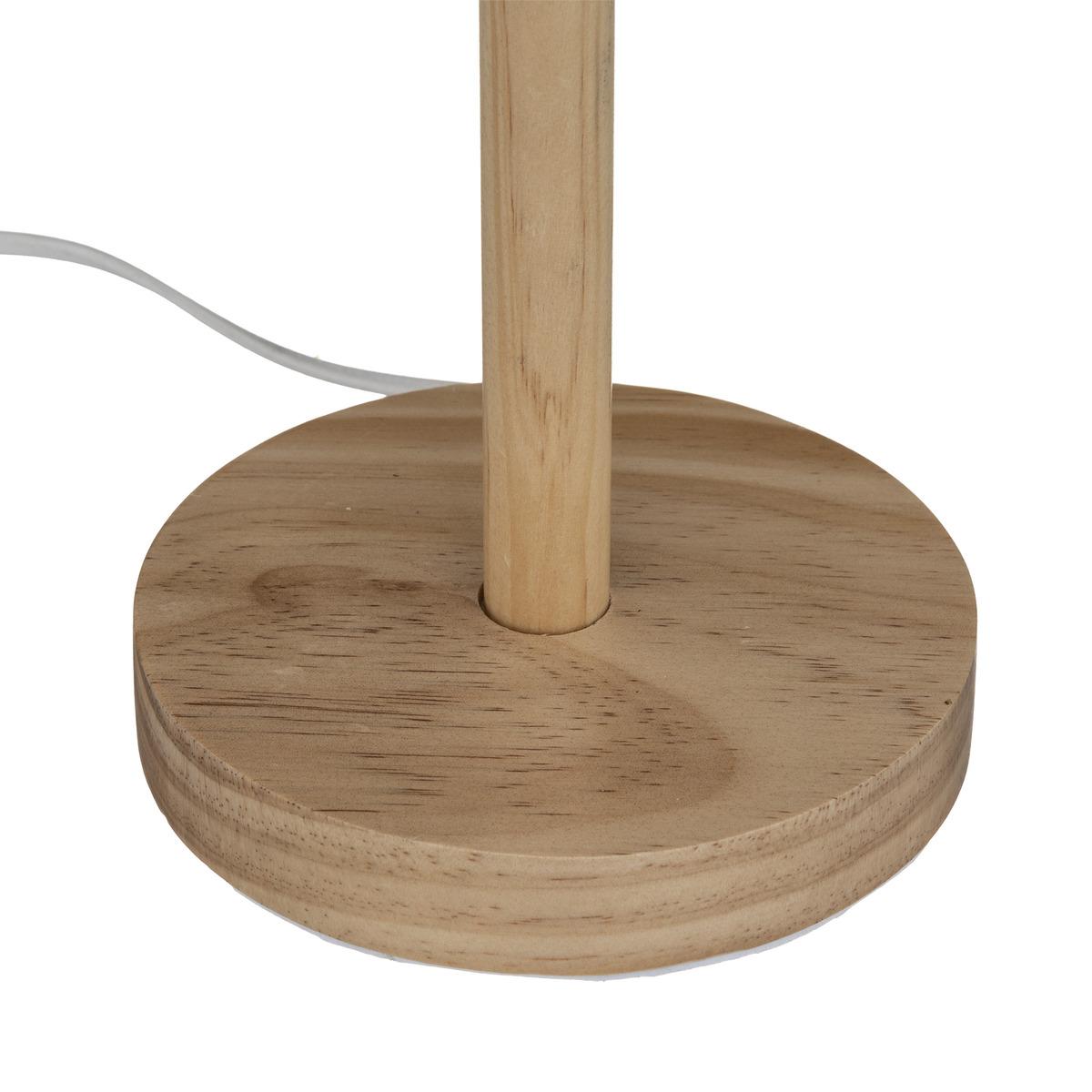 LAMPE DROITE DELLA NATUREL H.42CM