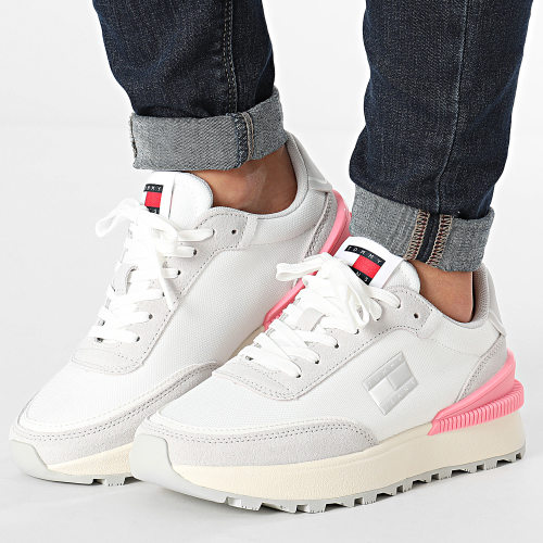 Baskets Femme Tech Runner Essential 2511 Ecru Light Cast Pink