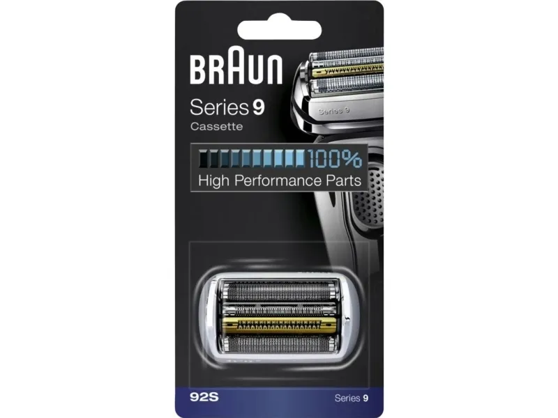 Braun Folia i Blok 92S Silver Series9 cassette (604292) - (S- Silver)