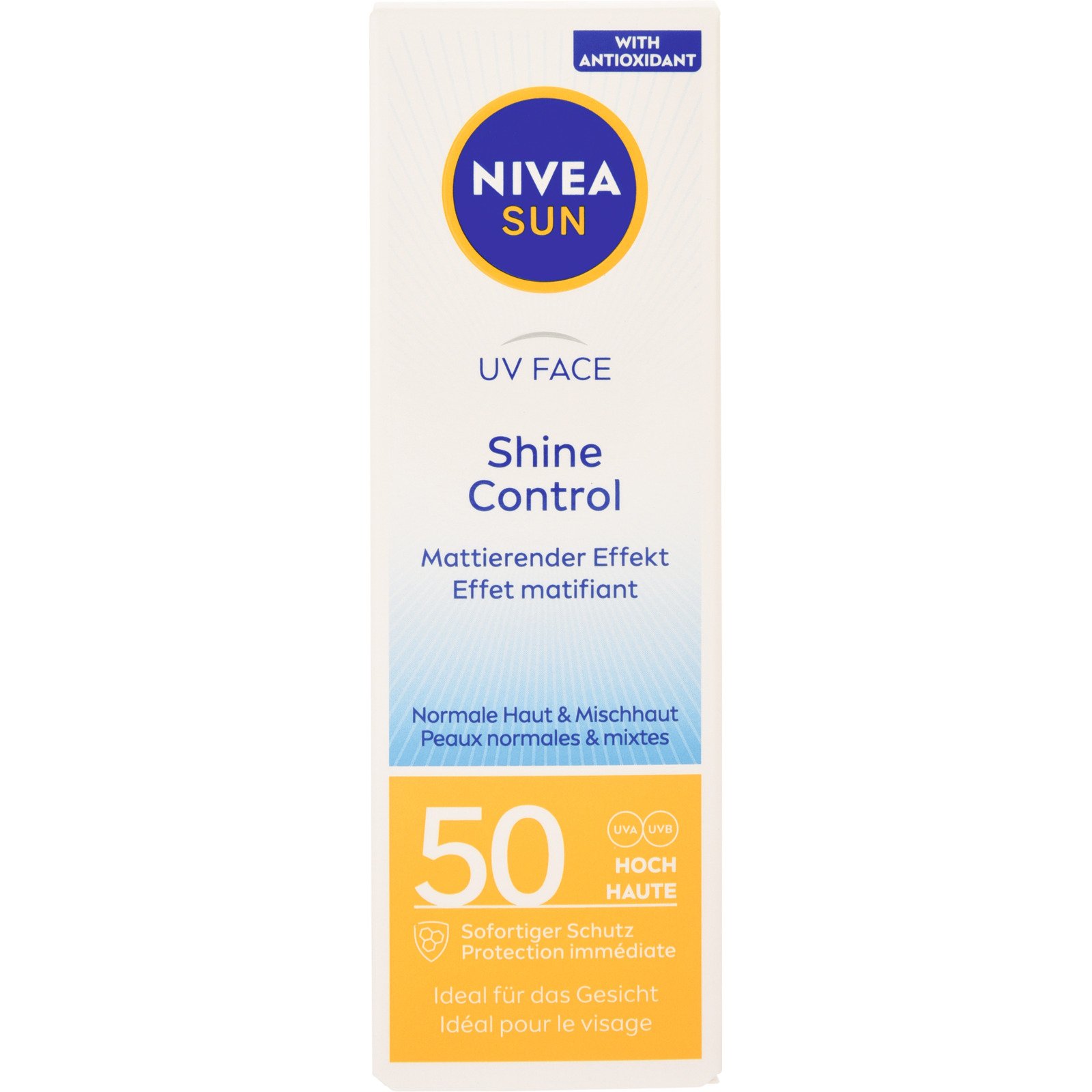 Nivea Sun Face Shine Control SPF50 50 ml