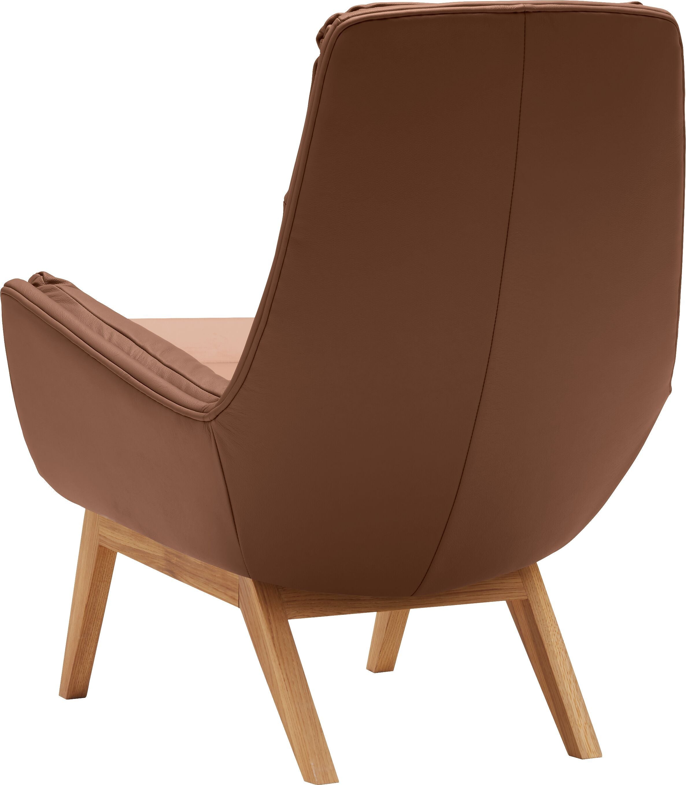ANDRES Sessel - Braun / B: 83.0 cm x T: 94.0 cm x H: 97.0 cm