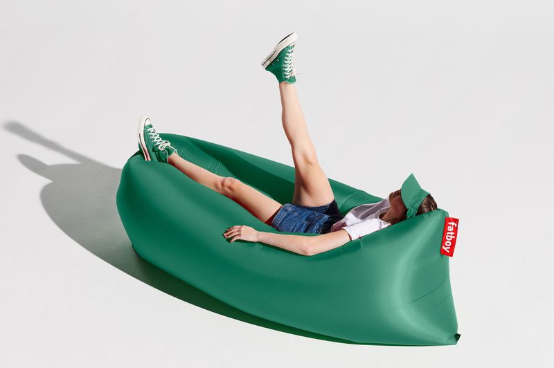 Fatboy - Lamzac - Opblaasbare Sofa - Groen - Ripstop Nylon