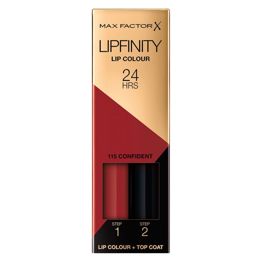 Max Factor Lipfinity Lip Colour #115 Confident 4,2g 2,3ml +1,9g