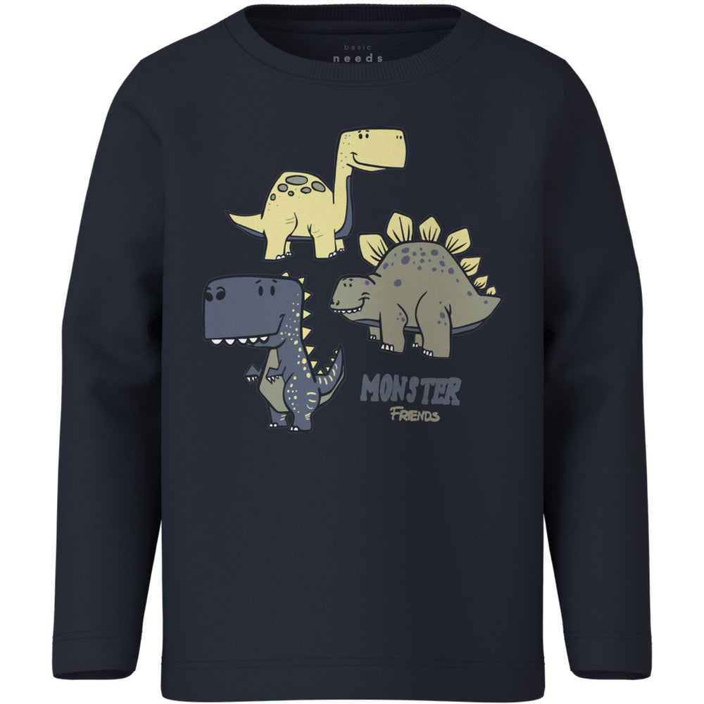 Køb Name It Dark Sapphire Dinos Vux Bluse