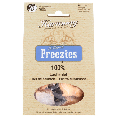 Harmony Cat Natural Freezies Lachsfilet 60g