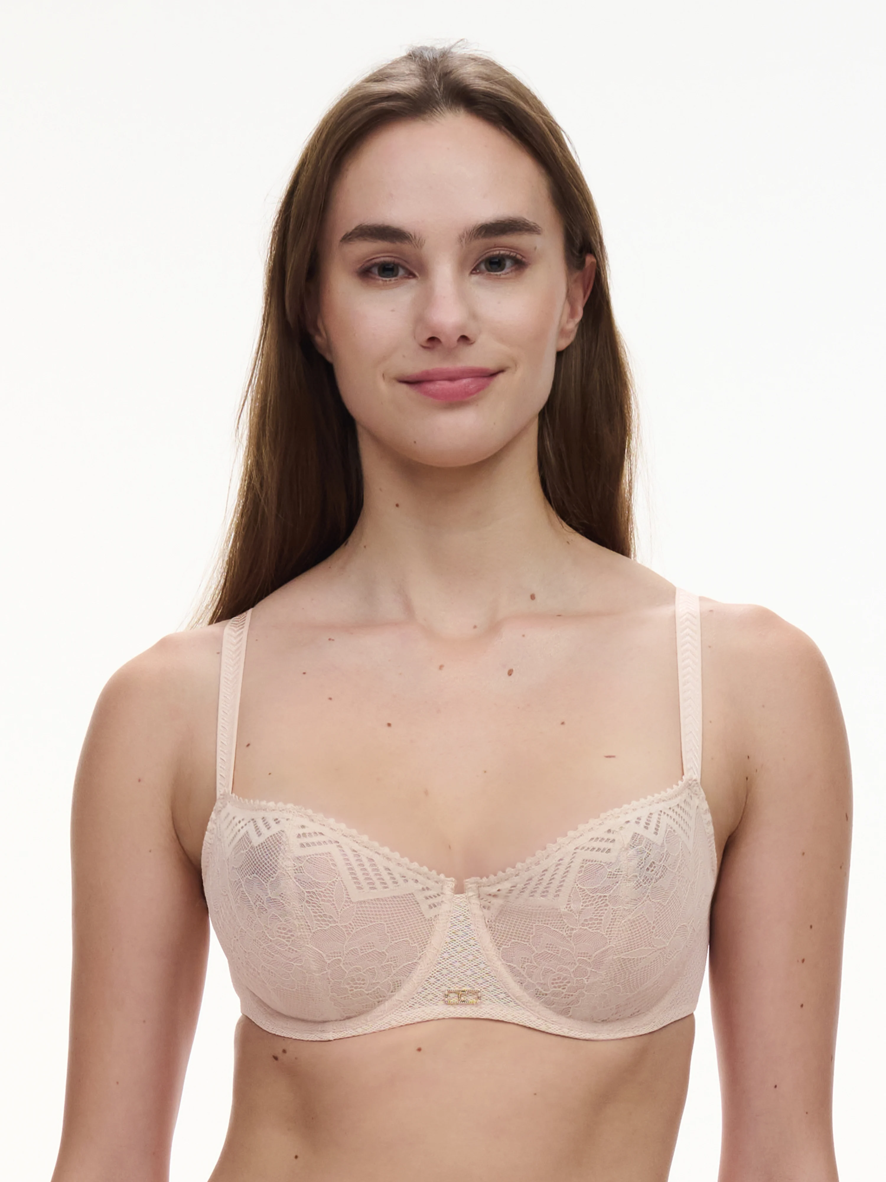 ORIGINS - Soutien-gorge corbeille en dentelle | Beige