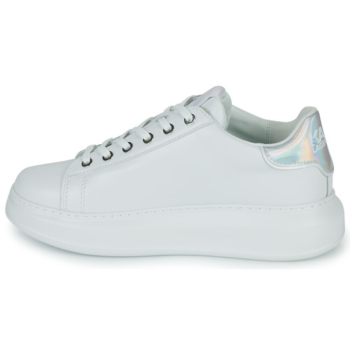 Karl Lagerfeld - KAPRI Signia Lace Lthr Blanco / Plata