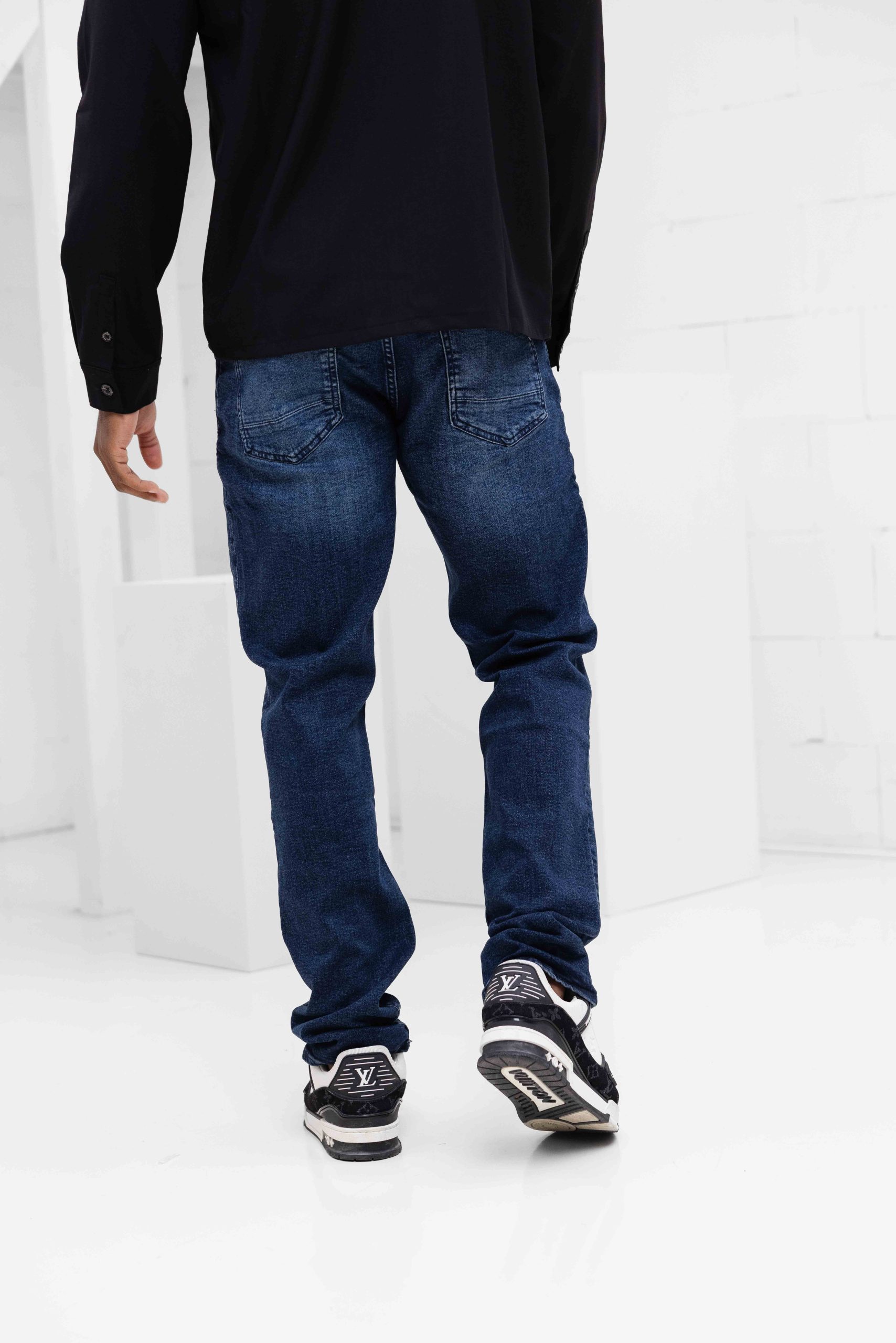 Pure Path The Ryan Jeans W1547 Heren Donkerblauw