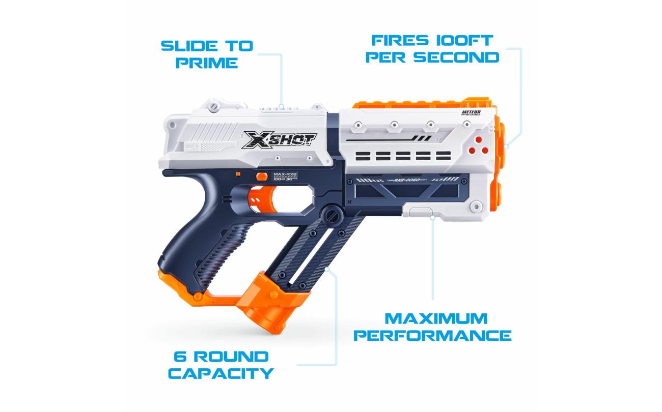 X-shot Chaos Meteor RXB-0060 met 12 dartballs