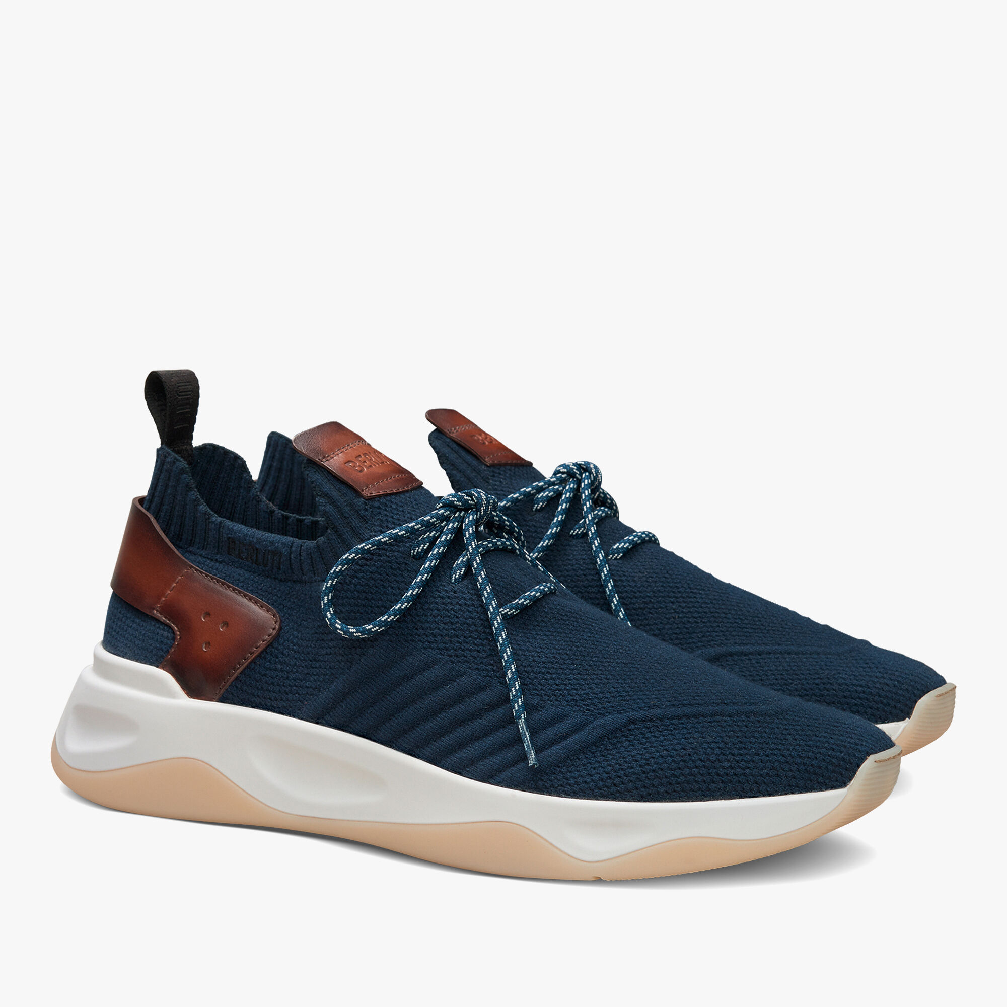 Sneaker Shadow En Cachemire Et Cuir