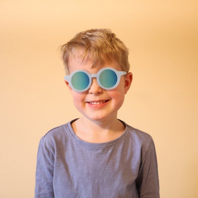 CarloBaby Solbriller Stråla 2-pack 3-6 År, Grønn/Blå
