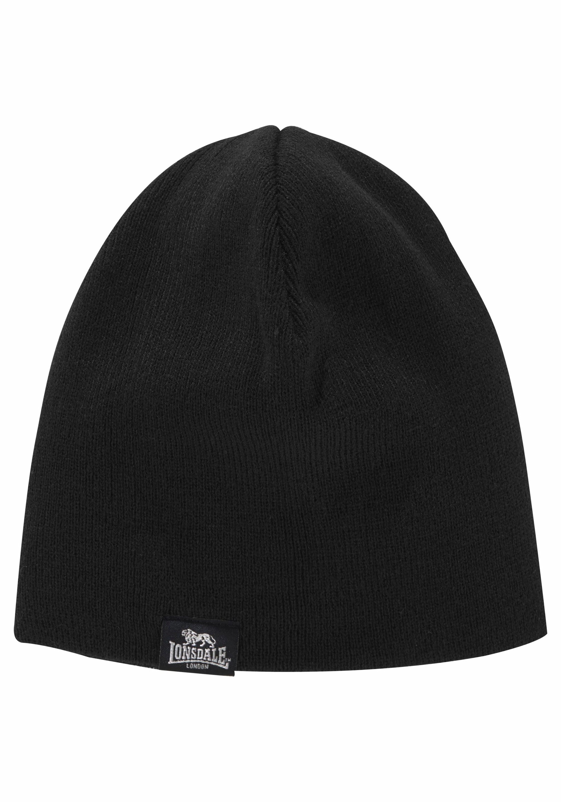 Lonsdale Strickmütze »und Schal als Set LEAFIELD«, 2 Stk. Set aus Schal undMütze