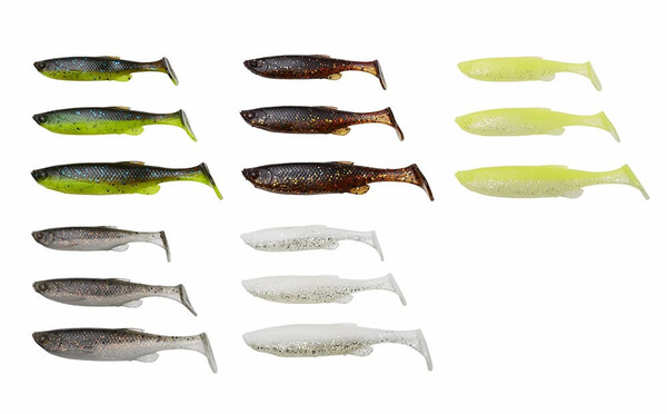 Set de leurres Savage Gear Fat Minnow T-Tail Kit (36 pcs)