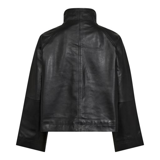 Co'Couture PheobeCC Leather Box Jakke, Black, M