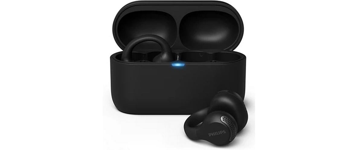 Open-Ear-Kopfhörer TAQ2000BK/00 SchwarzOpen-Ear True Wireless Kopfhörer mit klarem Sound und hohem Tragekomfort