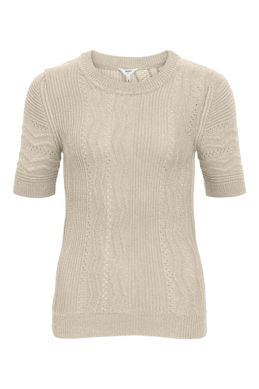 Object Objfriella Knit S/S Sli Pullover 134