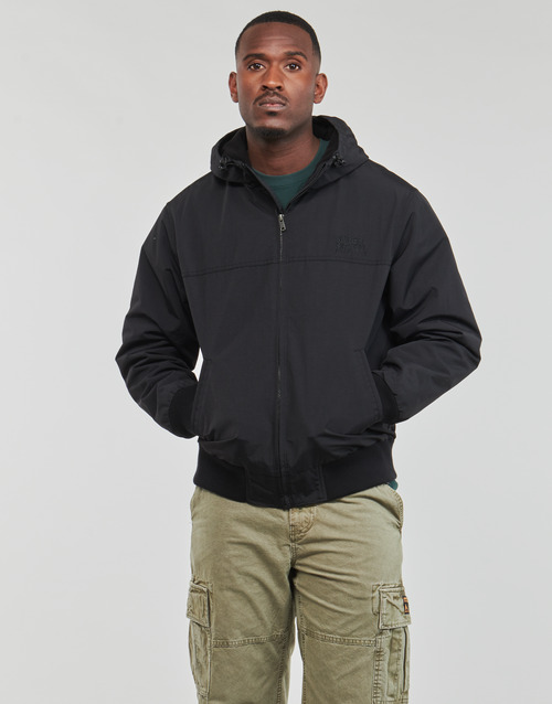 Superdry - SURPLUS NYLON HOODED BOMBER - Noir