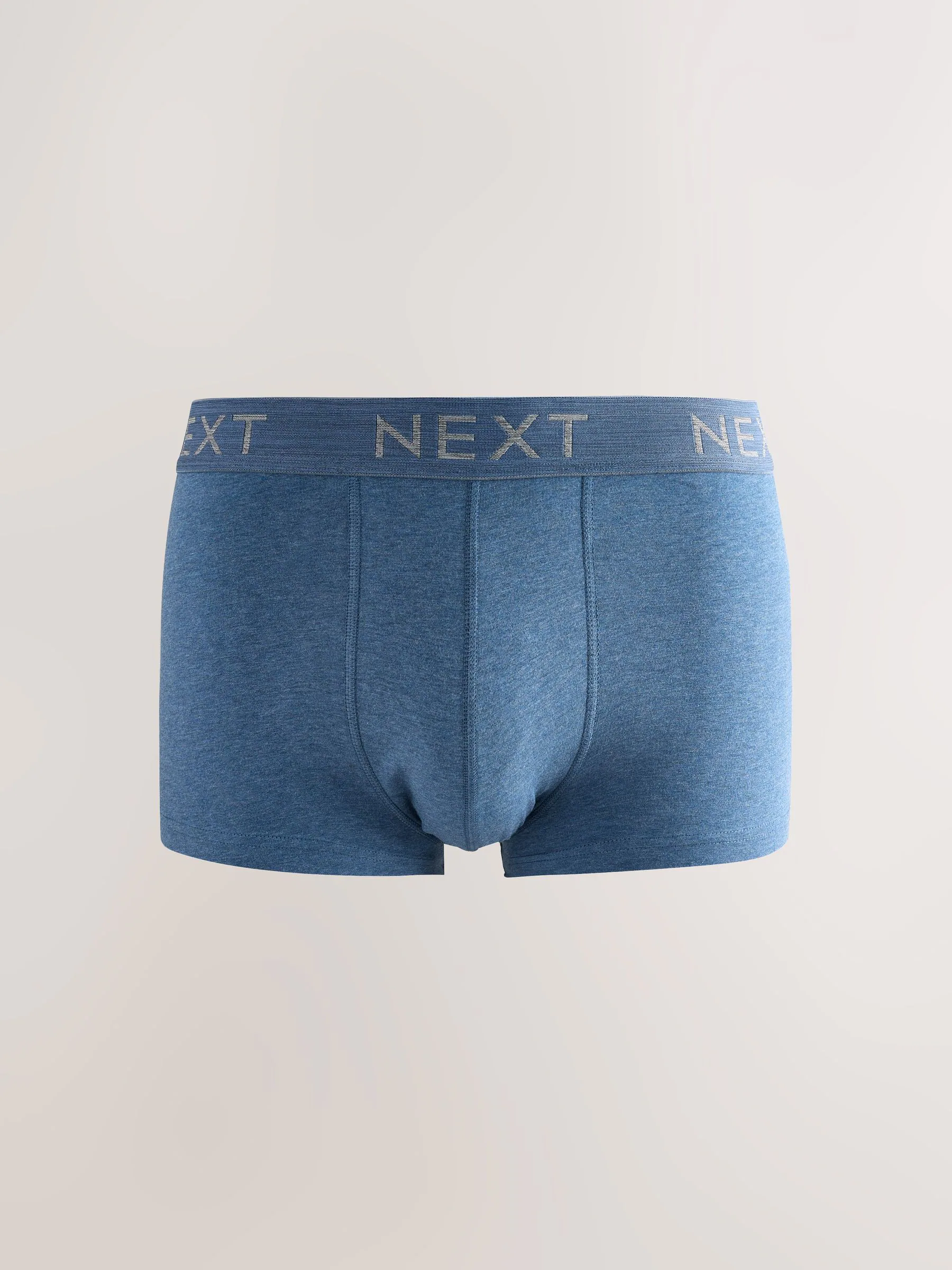 Blauw/grijs - 5 Hipsterboxershorts