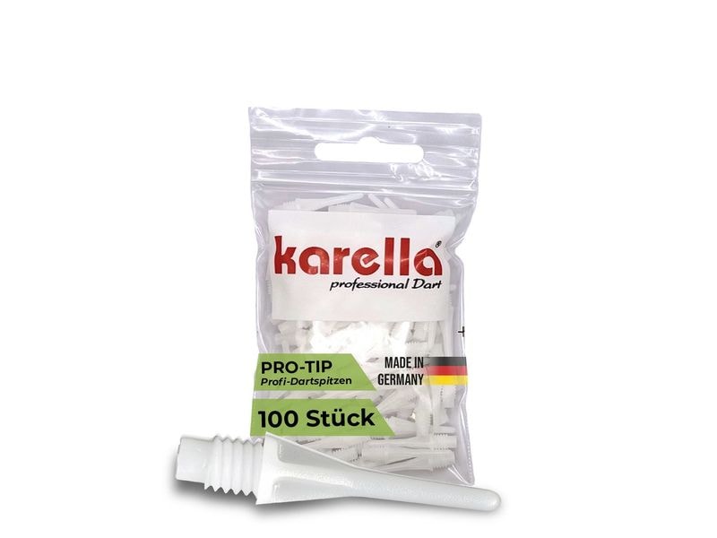 Karella Softspitzen pro-tip, weiss, 2BA Gewinde 4.7 mm 100 Softspitzen