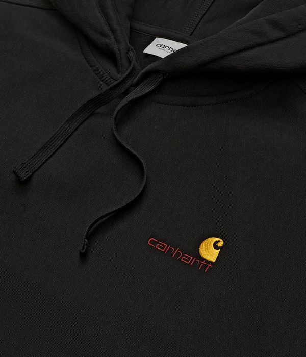 Carhartt WIP American Script Hoodie (black gold)