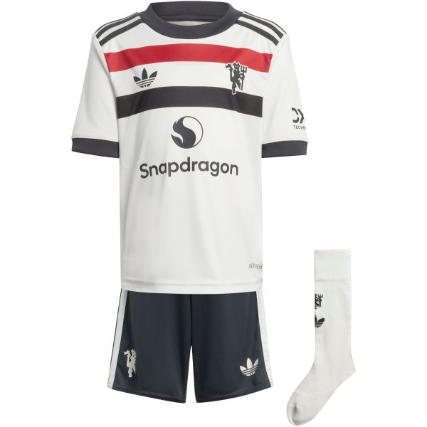Adidas Originals Conjunto Mufc 3 Mini 2024/25 iy7802 5T (105-110 cm) Branco