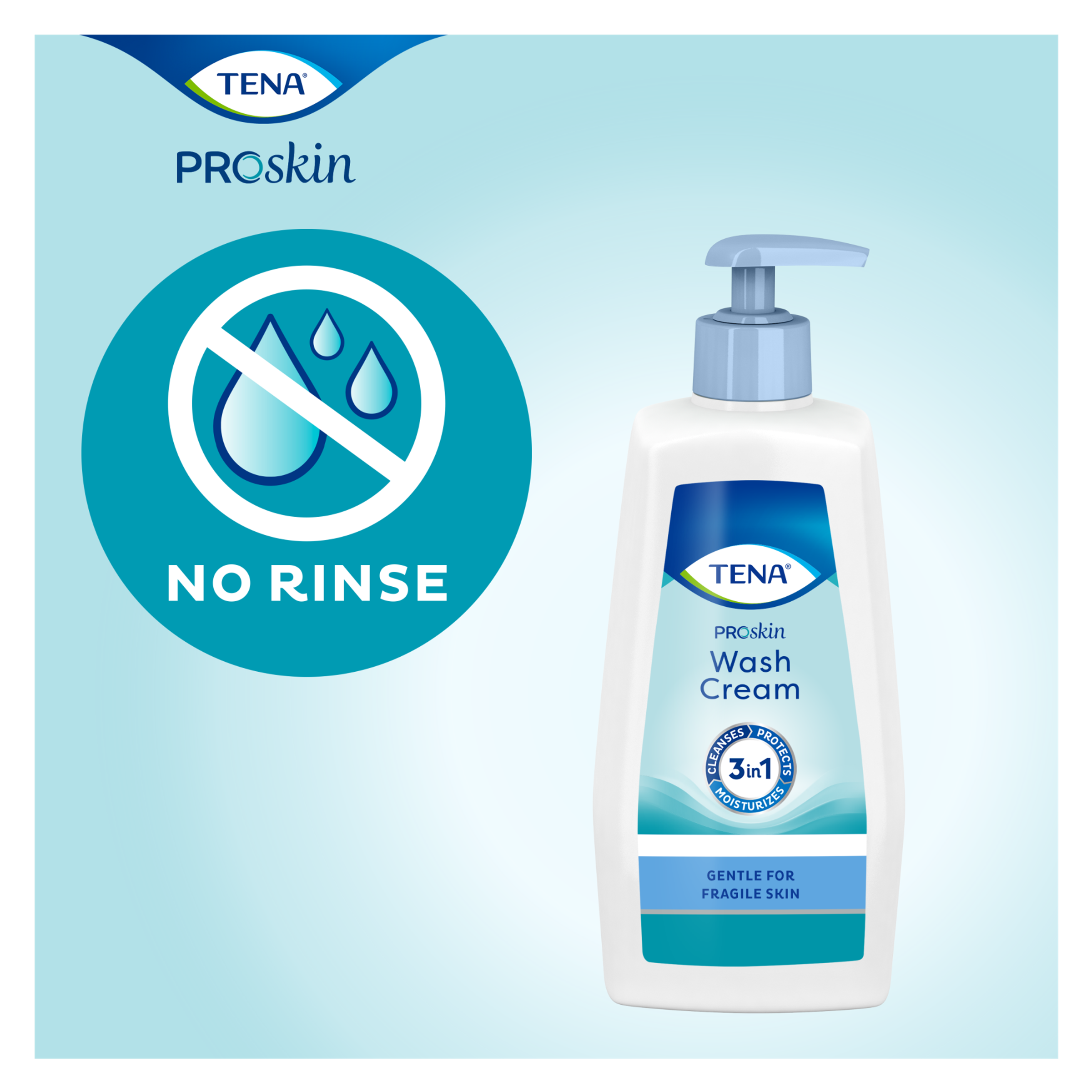 Tena Wash Cream (500 ml)