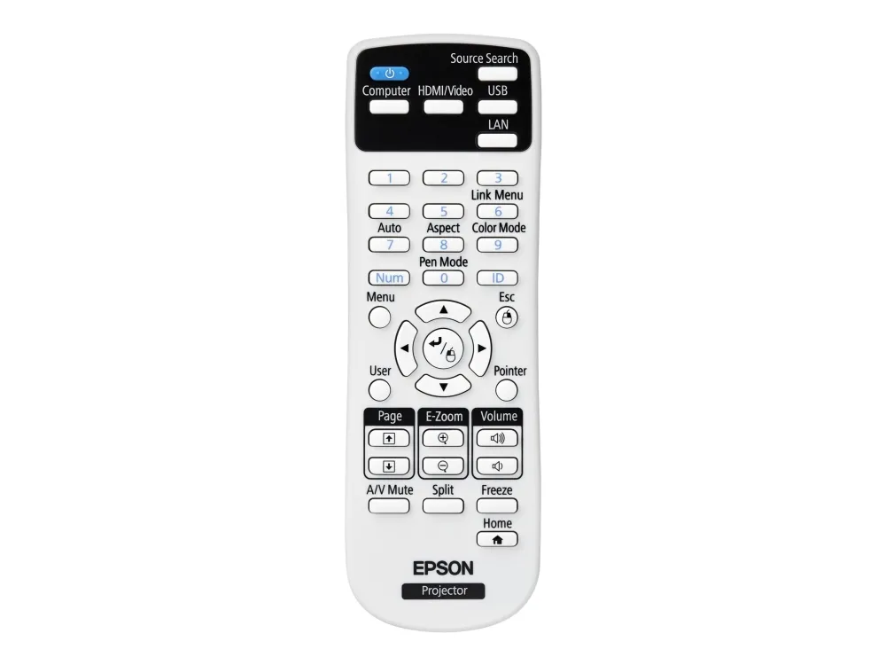 Epson EB-685Wi - LCD-projektor - 3500 lm - WXGA (1280 x 800) - 16:10 - HD 720p - LAN (V11H741040)
