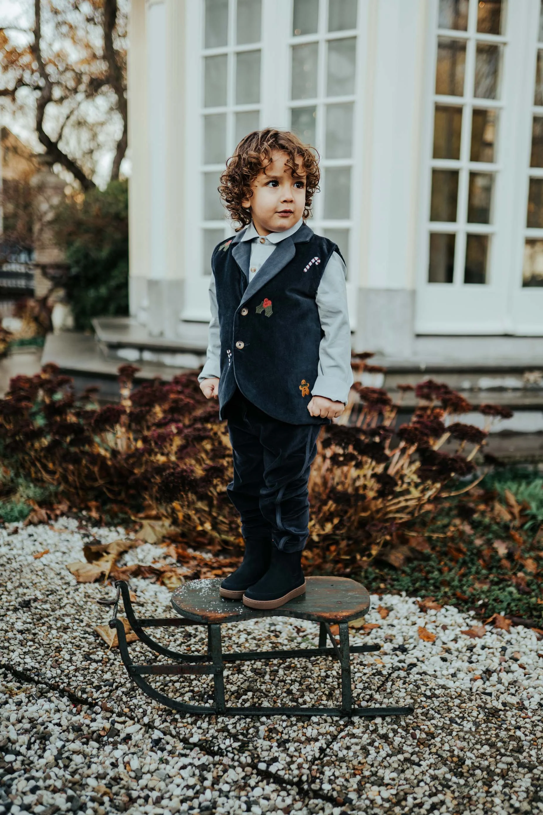 Zorzi Tuxedo Trousers | Blue Marine