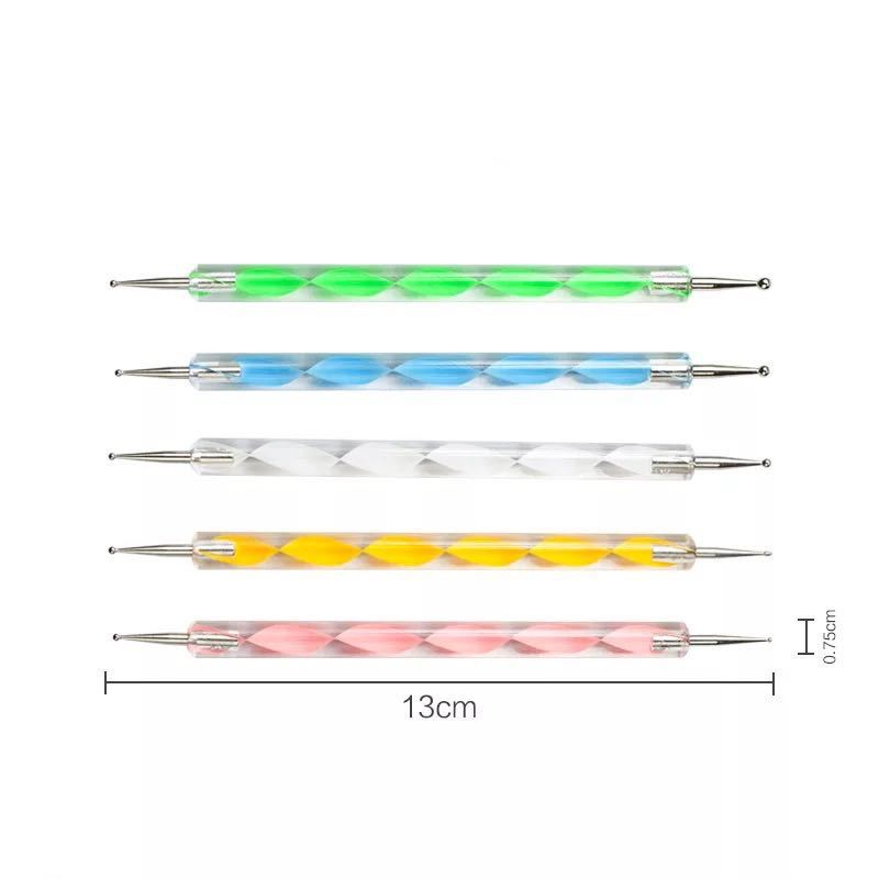(33-tlg. Set) Kreatives Dotting Mandala Bastel Set zum Malen / Basteln mit Schablonen