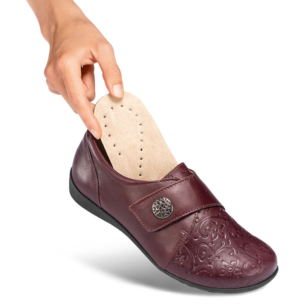DAMEN - Klettschuh RADA bordeaux