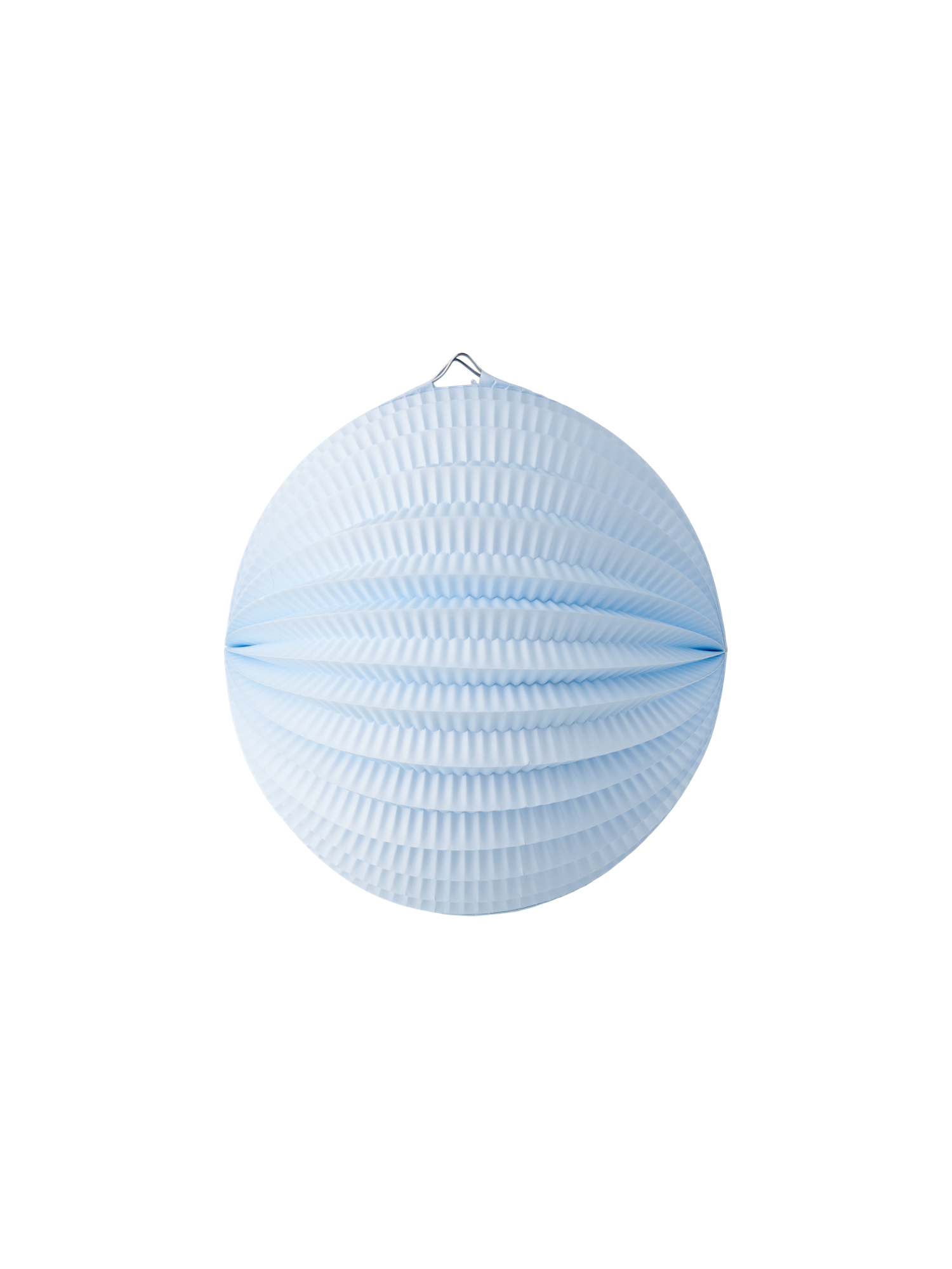 Dekorativ papirlanterne | Ø24,5 cm. | Misty Blue