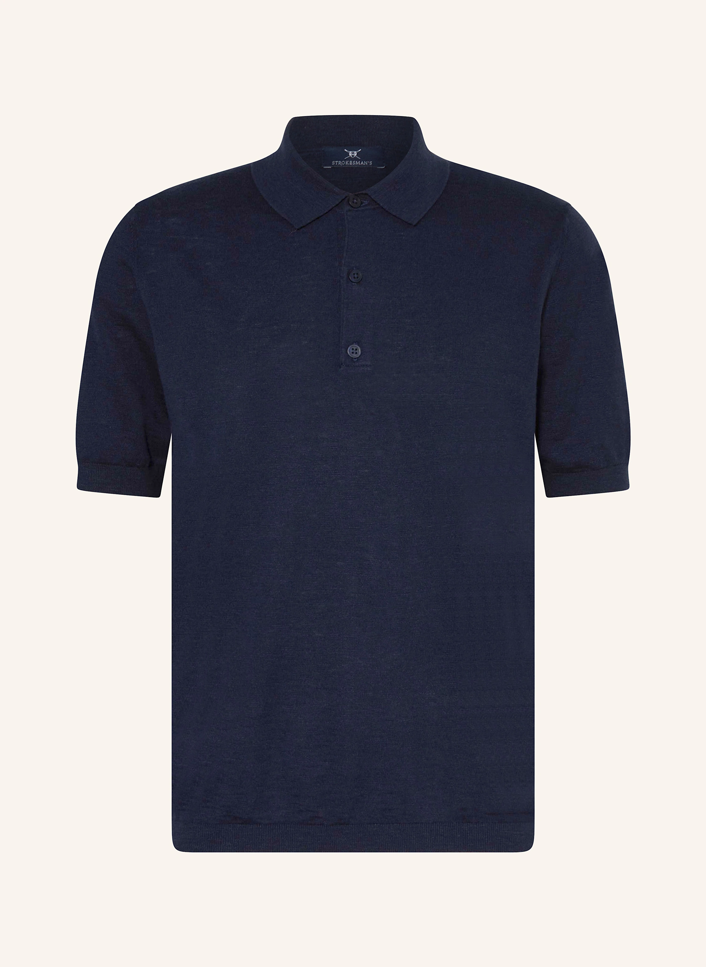 STROKESMAN'S Strick-Poloshirt