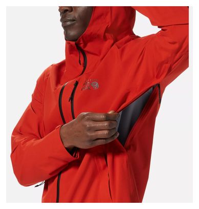 Veste Mountain Hardwear Stretch Ozonic Rouge