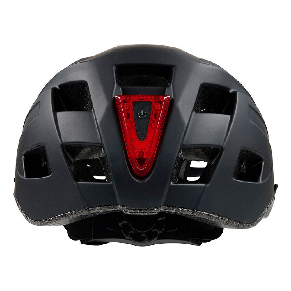 SYKKELHJELM URBAN MATT SVART 52-59CM