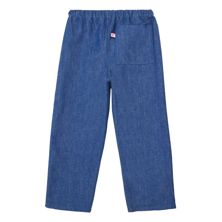 PDenim Pantalon en Denim Coton Bio | Bleu